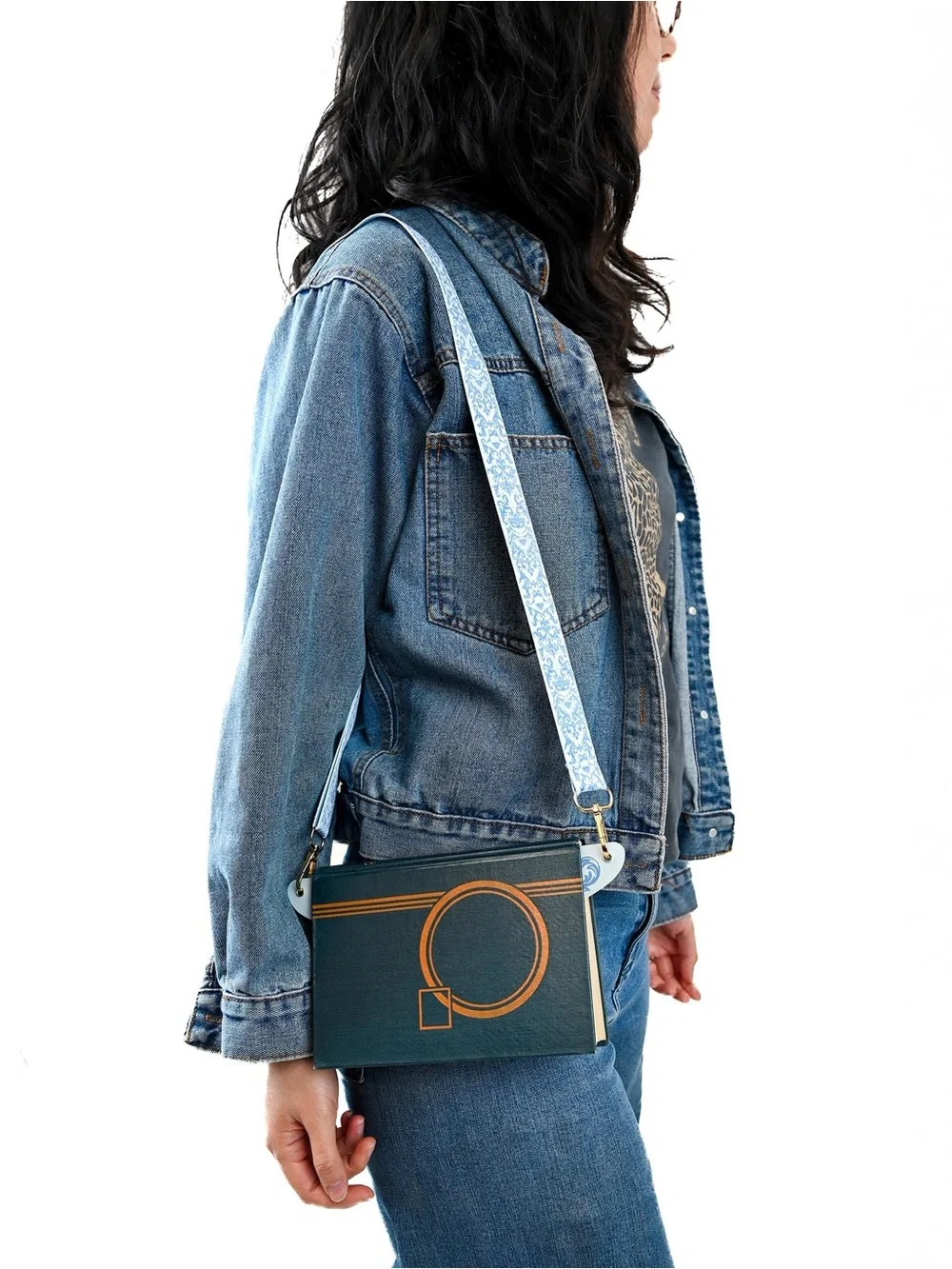 Bridgerton | Portait Blue Book Strap Official Netflix Collection NWT